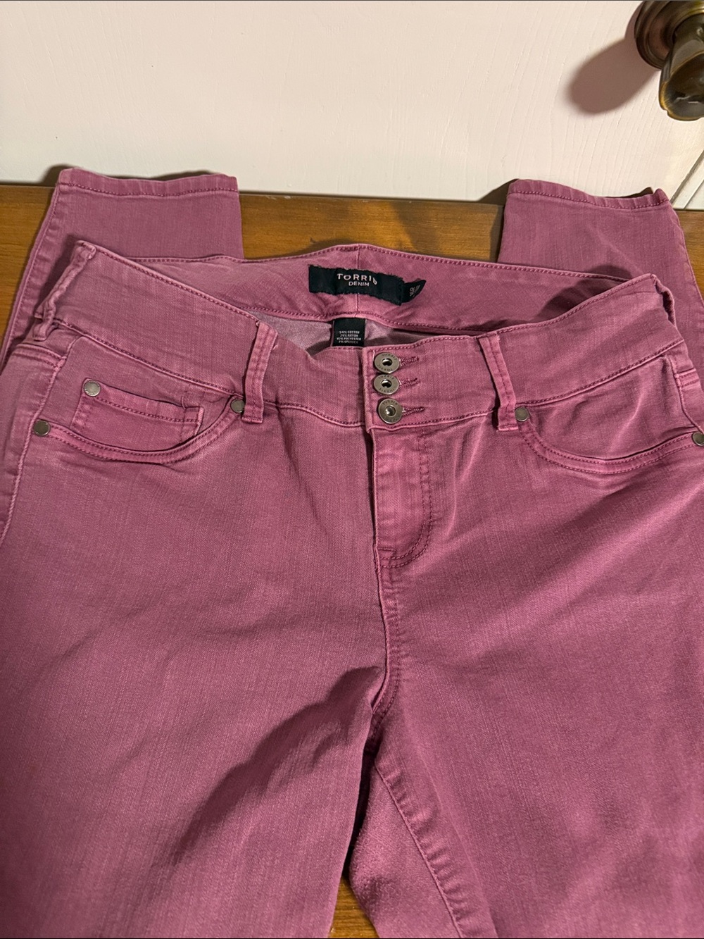 Torrid Purple Jeans 16R